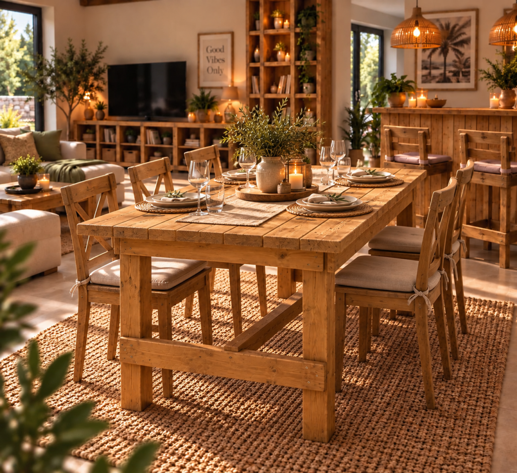 Lot meubles en bois crea palettes