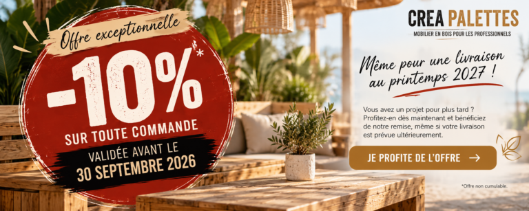 Remise mobilier en bois